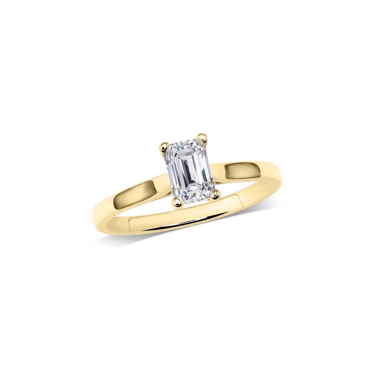 Solitär mit Emerald Cut | R1-2208B