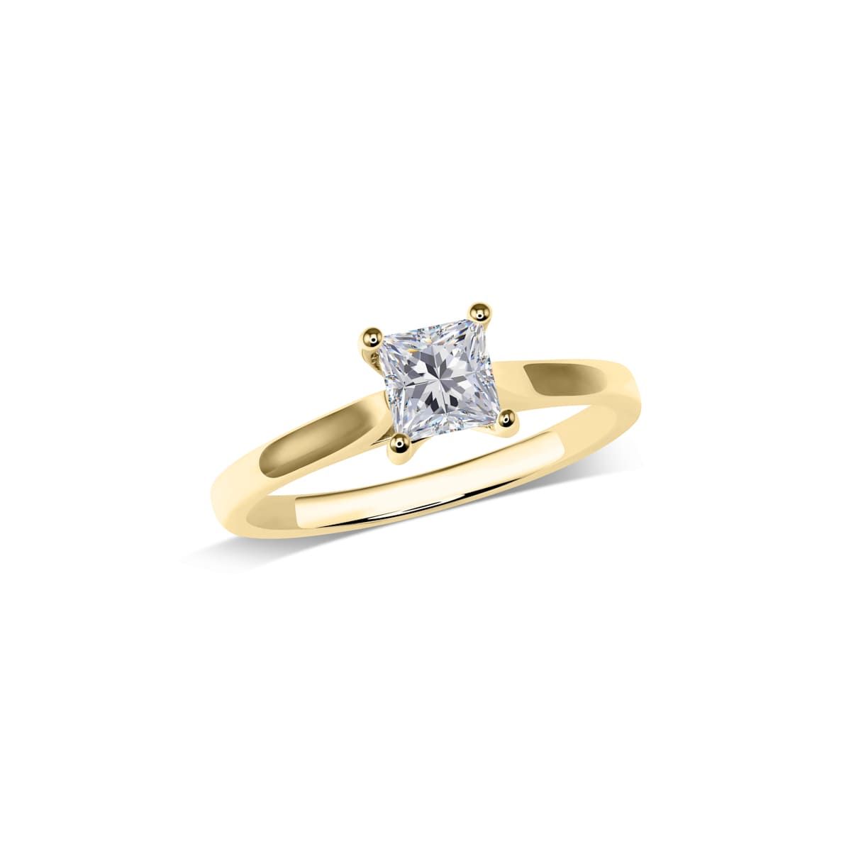 Solitär mit Princess Cut | R1-2230B