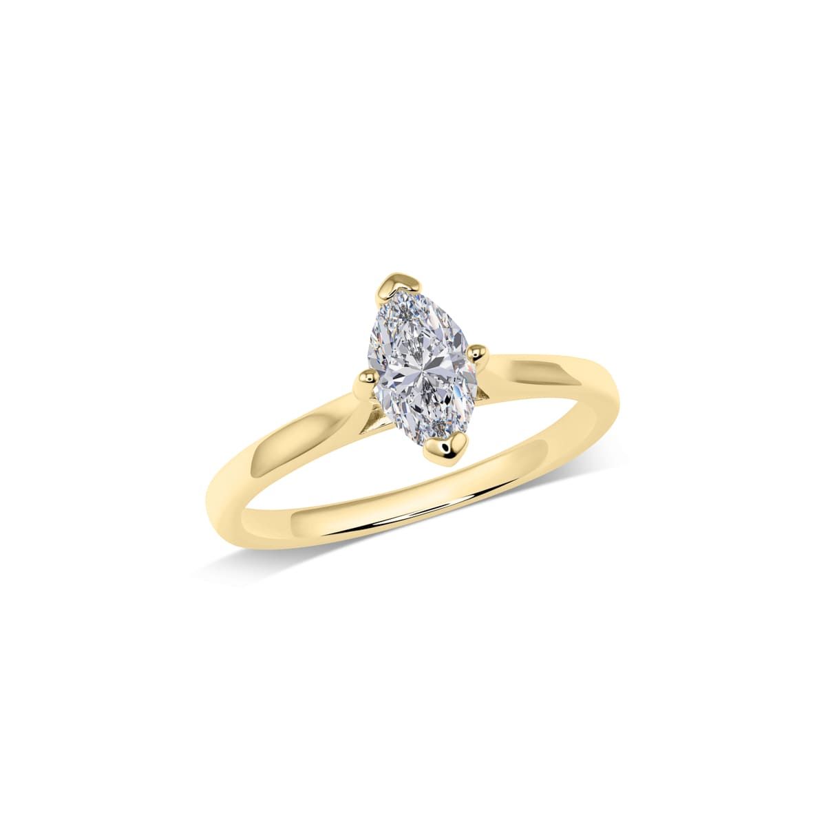 Solitär mit Marquise-Schliff | R1-2242B
