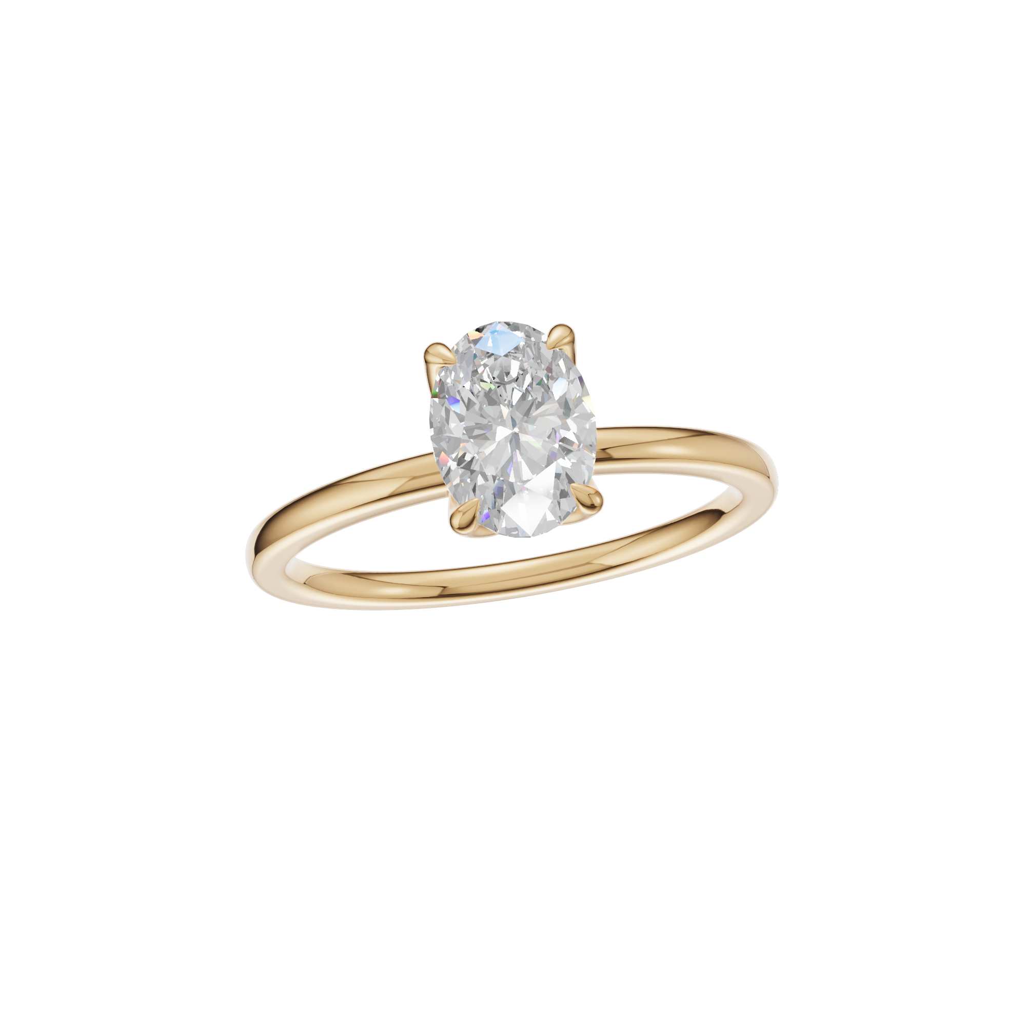 Verlobungsring Floral Solitär TS1414