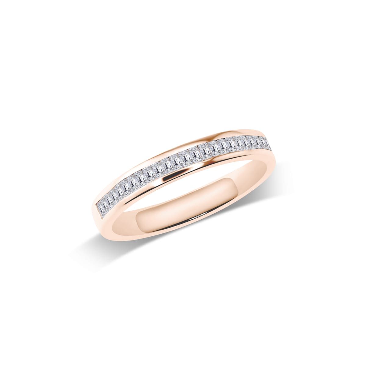 Orlinea – Halbmemoire-Ring mit Baguette-Steinen in Kanalfassung | W38