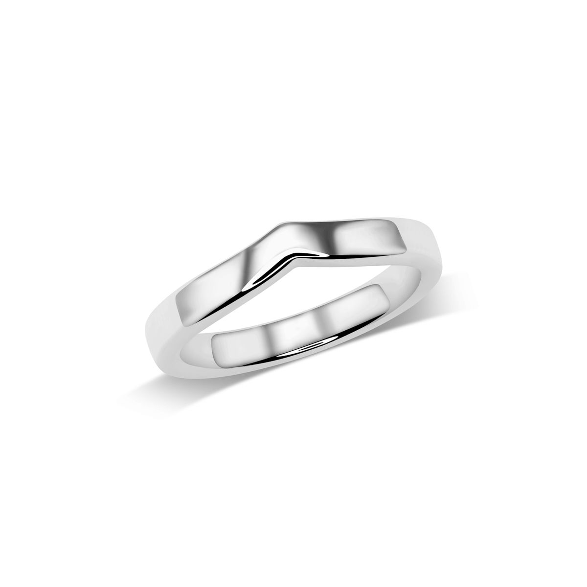 V-Ring Ehering ohne Steine | WS118
