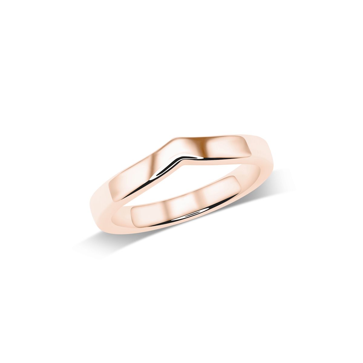 V-Ring Ehering ohne Steine | WS118