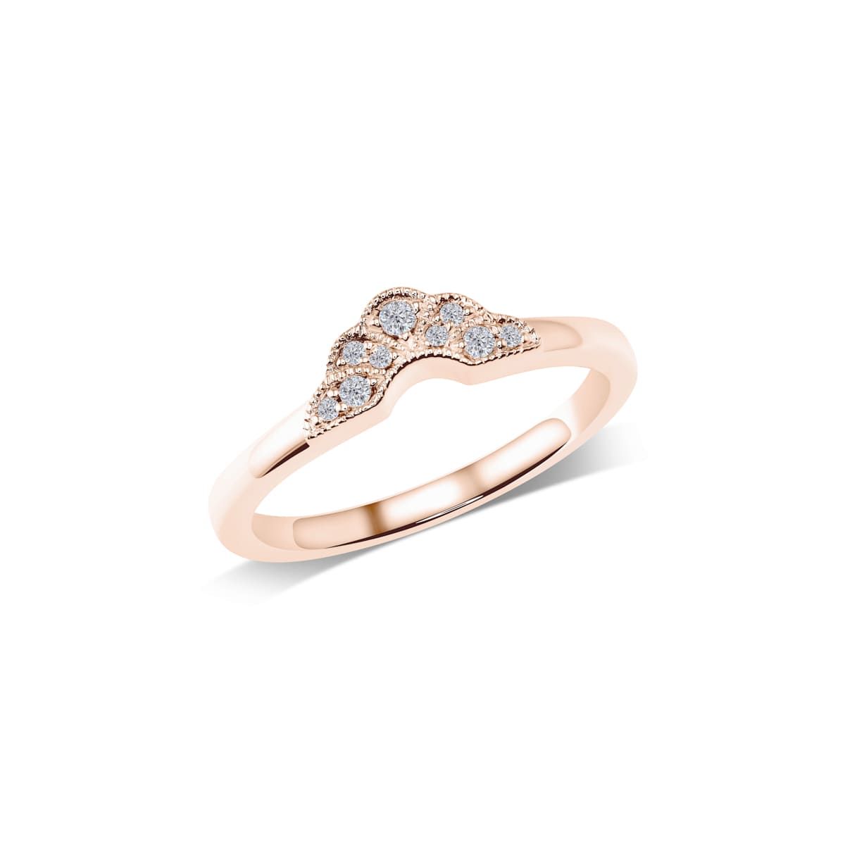Vintage-Ring mit Perlrand | WS143