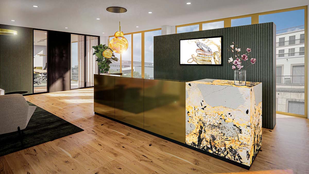Empfang unseres Showrooms im Kronprinzenpalais in Stuttgart